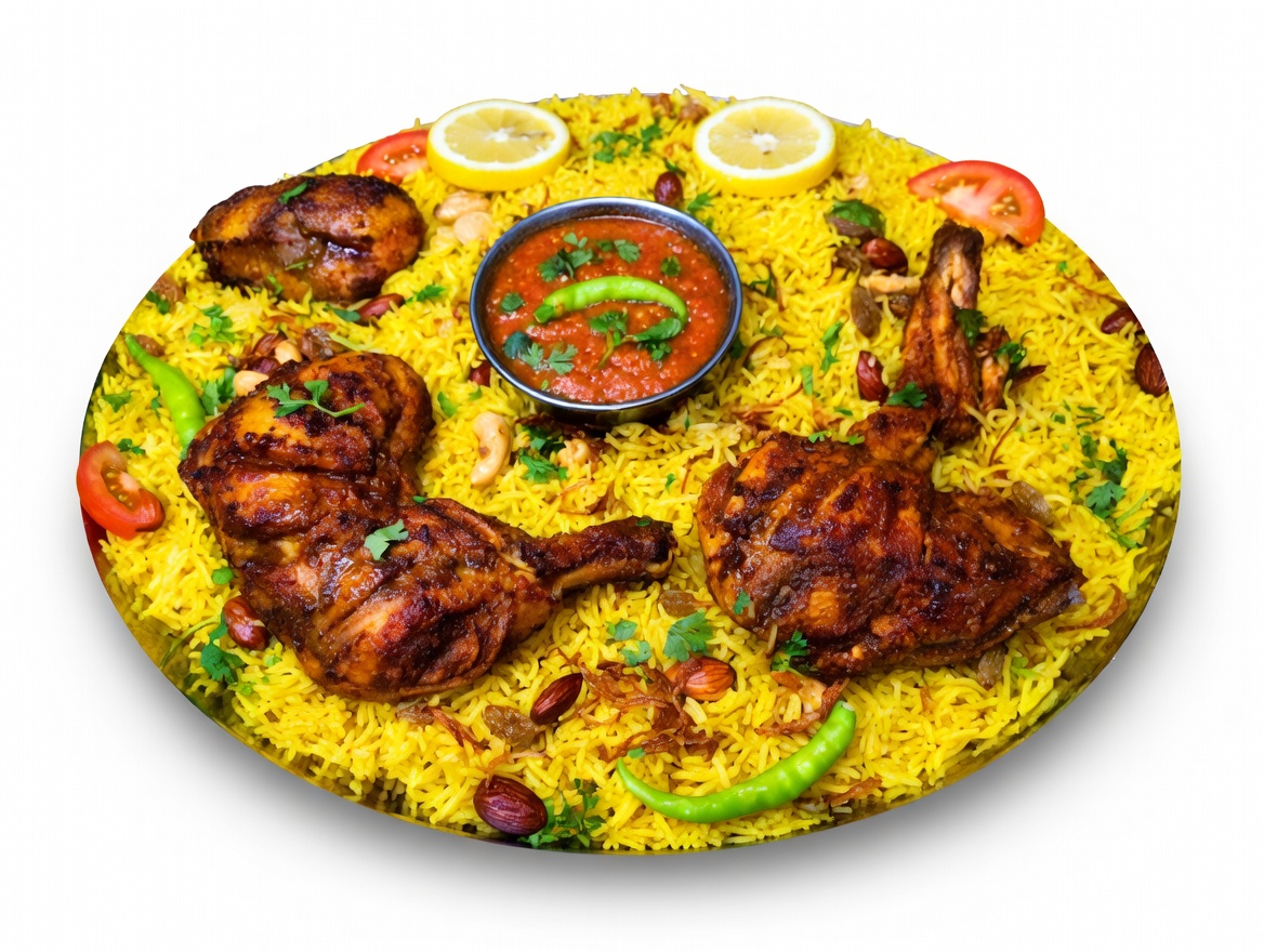 Chicken Dajjaj Mandi (Family Deal – Rich & Flavorful)