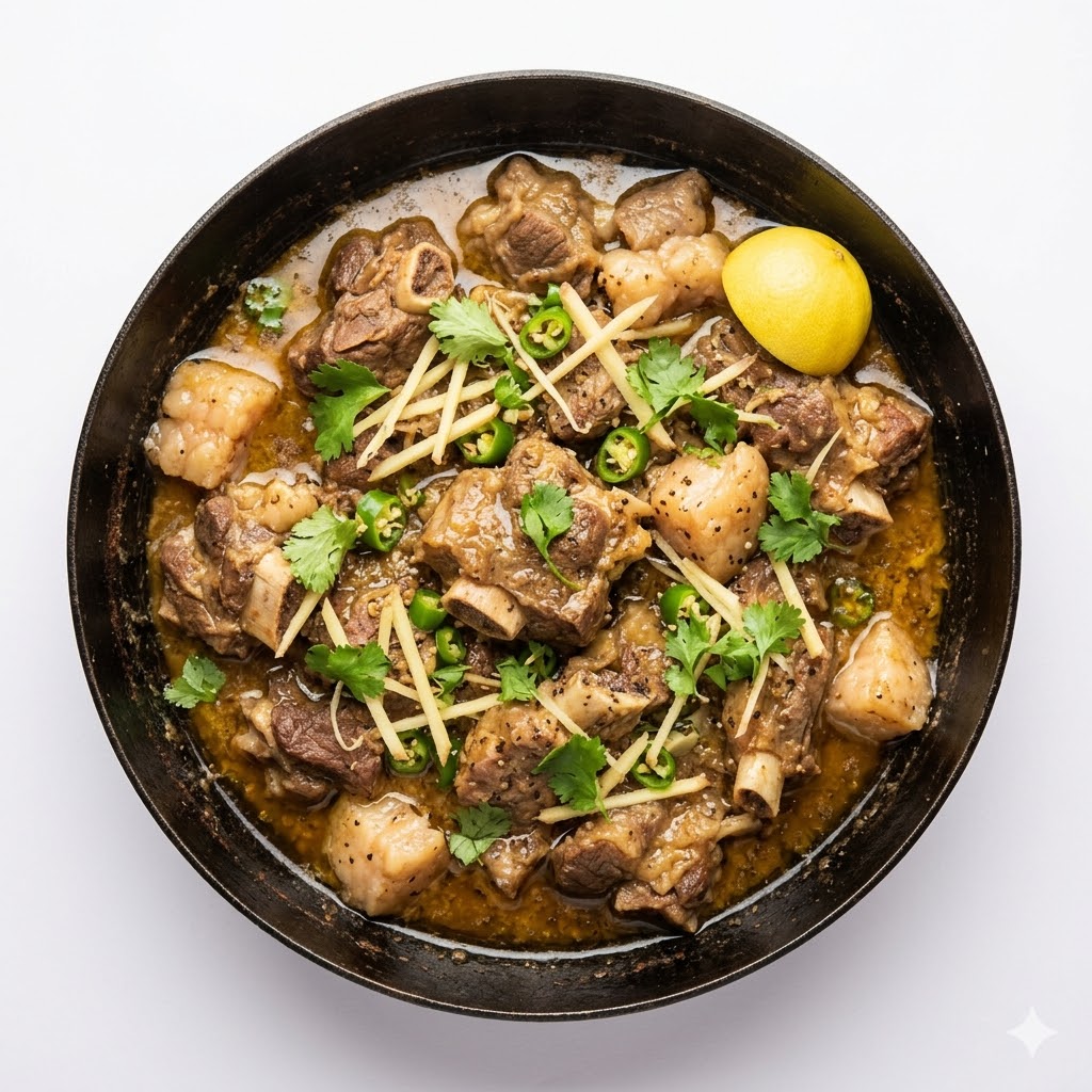 Dumba Namkeen Karahi Full