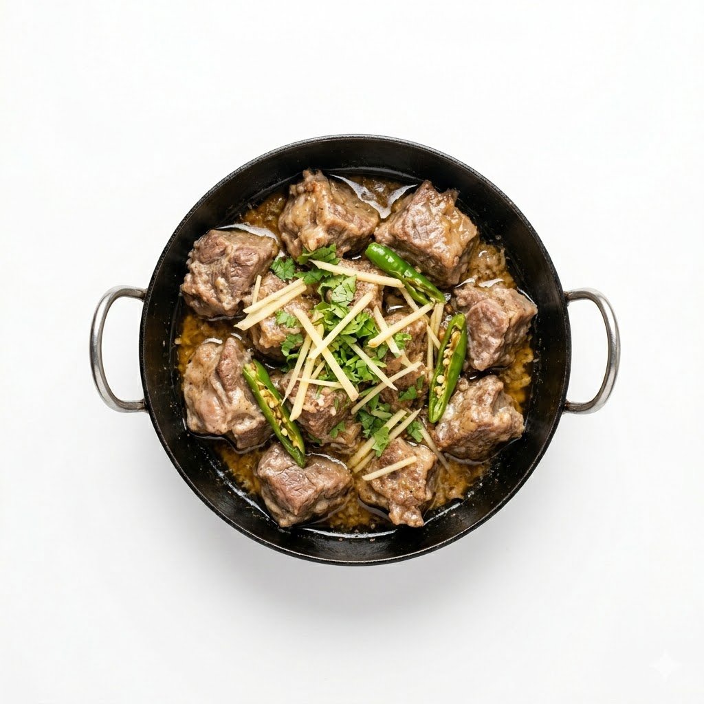 Dumba Namkeen Karahi Half