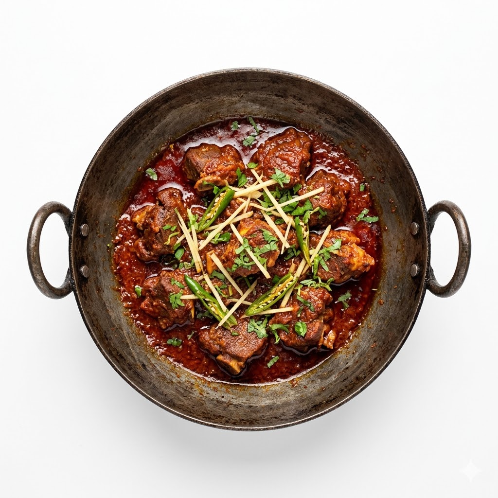Dumba Red Karahi Half
