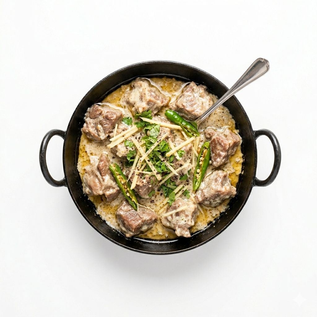 Dumba White Karahi Half