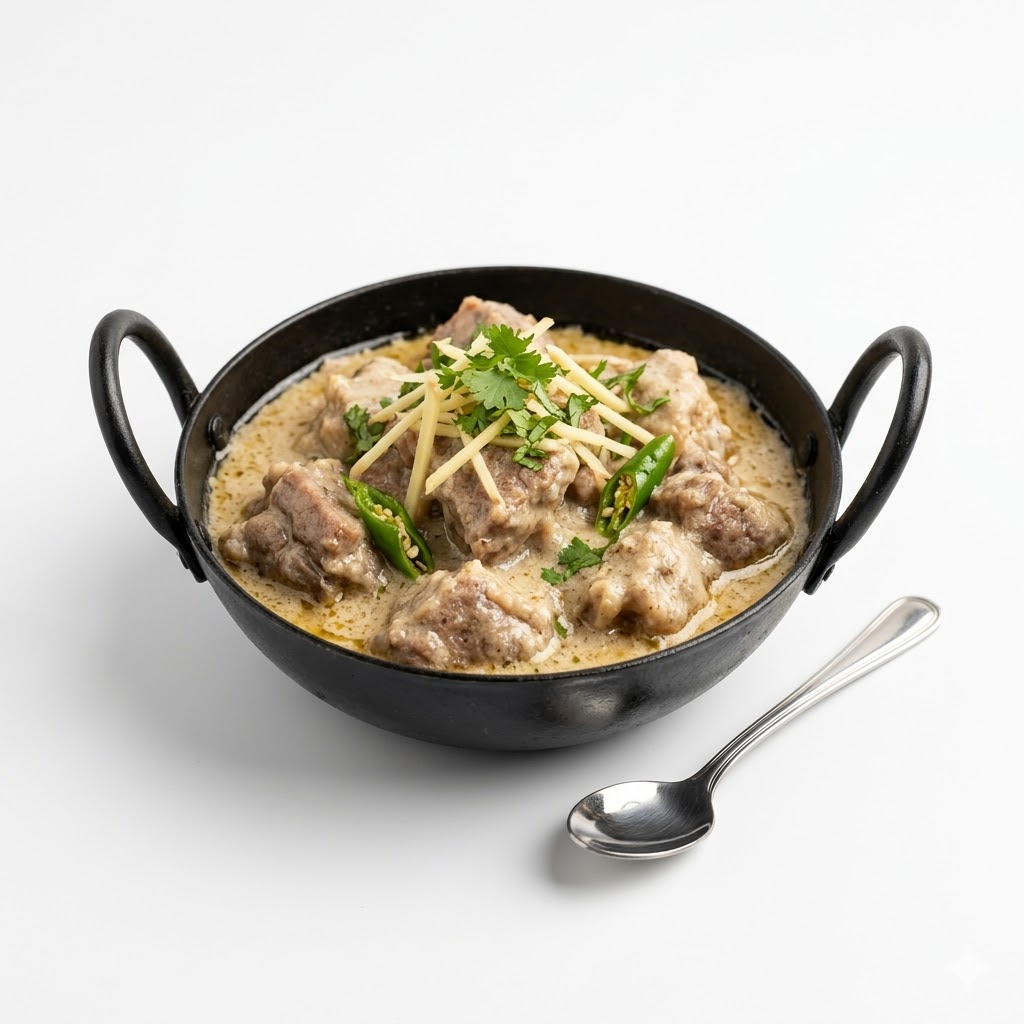 Dumba White Karahi Full