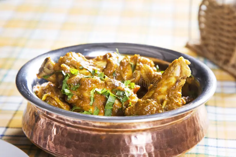 Mutton Green Karahi (Half)