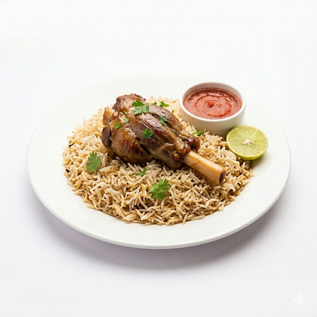 Turkish Mutton Mandi (Laham) – Regular Serving