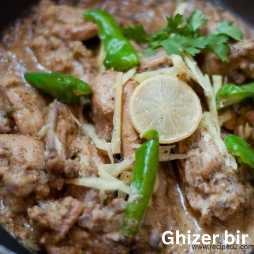 Chicken White Karahi Half
