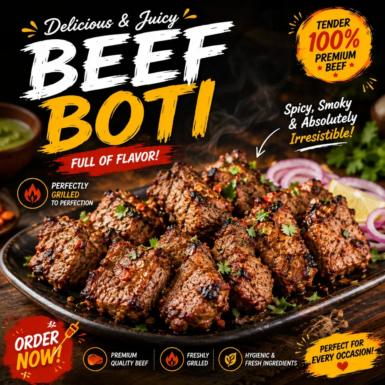 Beef Boti