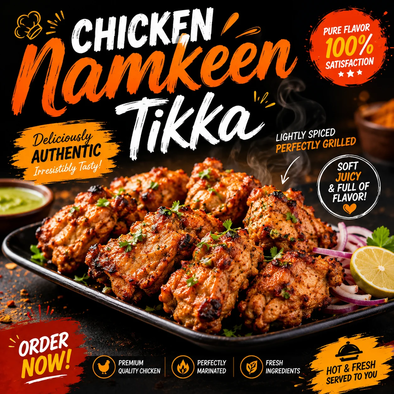 Chicken Namkeen Tikka
