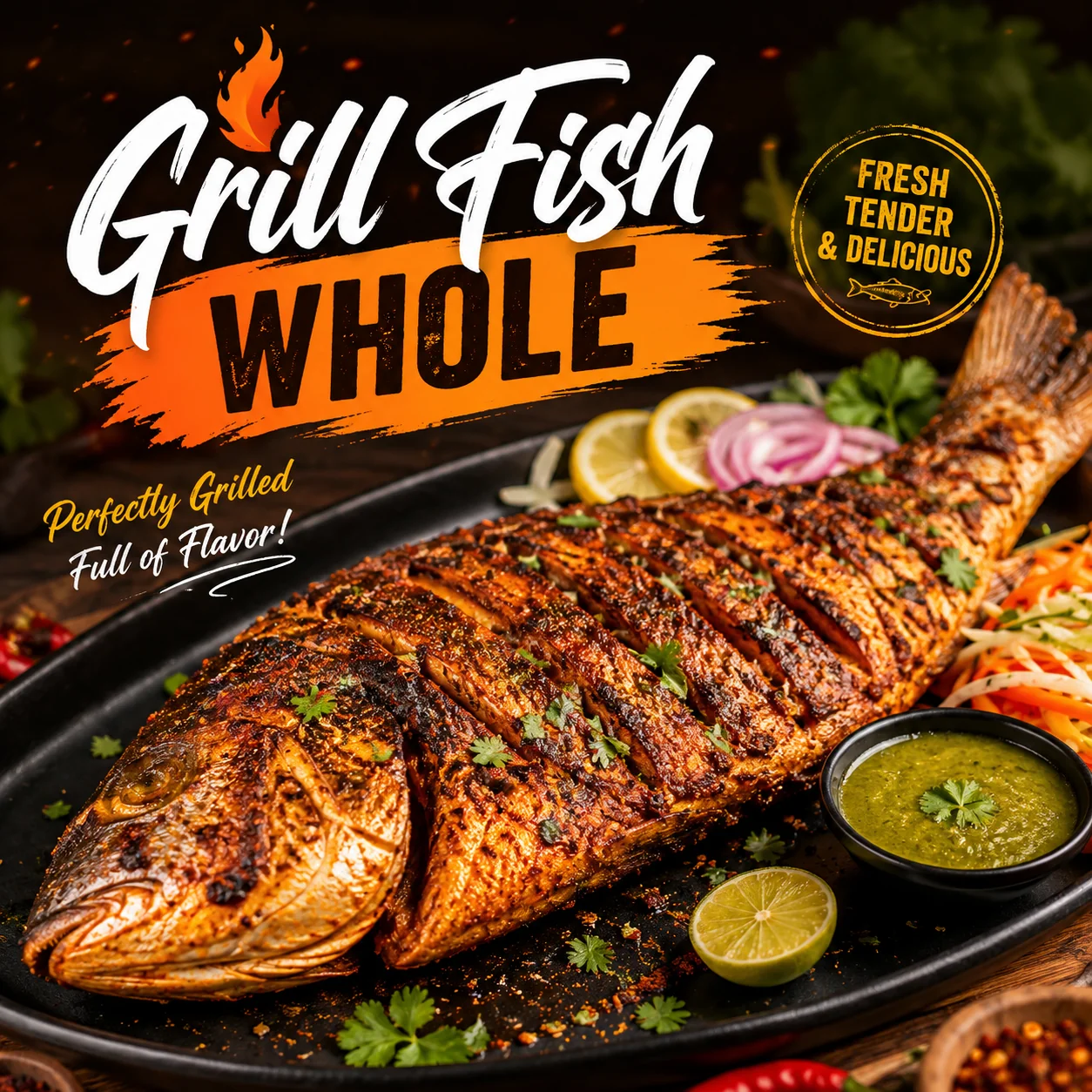 Grill Fish (Whole)