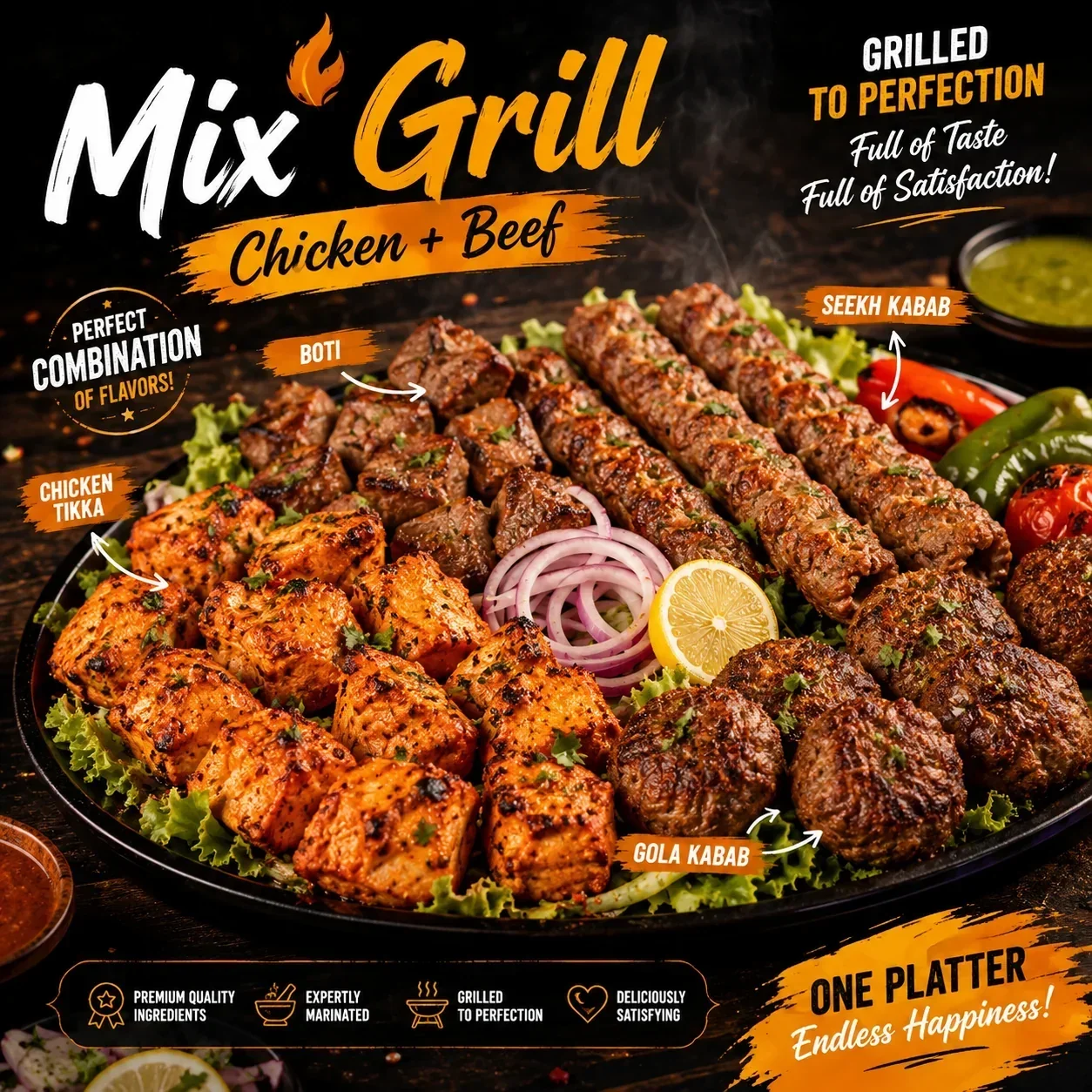 Mixed Grill (Chicken+Beef)