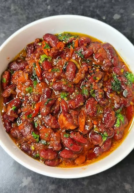 Lobiya with beef