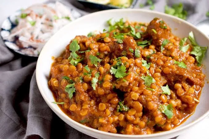 Mash Daal with beef