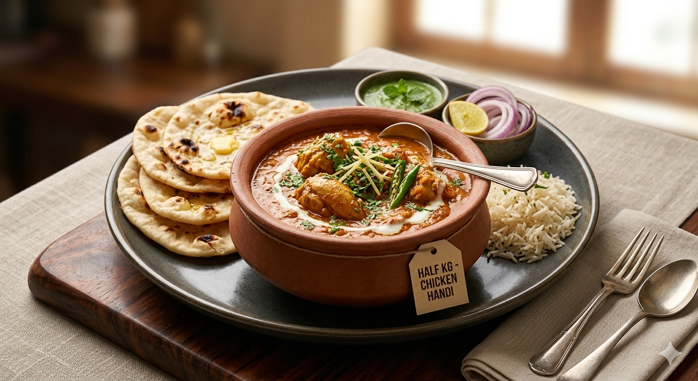 Chicken Handi (Half KG)