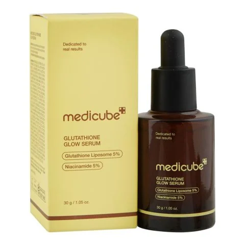 Medicube Glutathione Glow Serum, Glutathione Liposome 5% + Niacinamide 5%, For All Types Of Skin, 30g