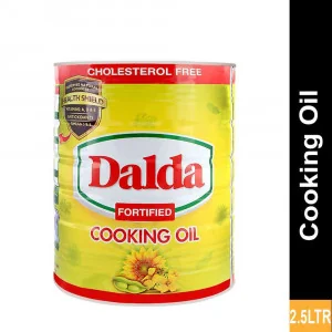 Dalda Cooking Oil Tin 2.5Ltr