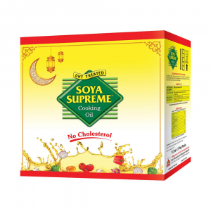 Soya Supreme Cooking Oil 1 Litre (1x5)