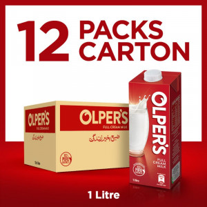 Olper's Full Cream Milk (1 Litre x 12 pieces) carton