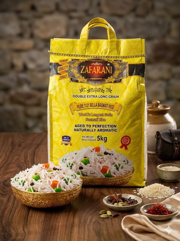 Zafarani Pure 1121 Sella Rice-5KG Bag