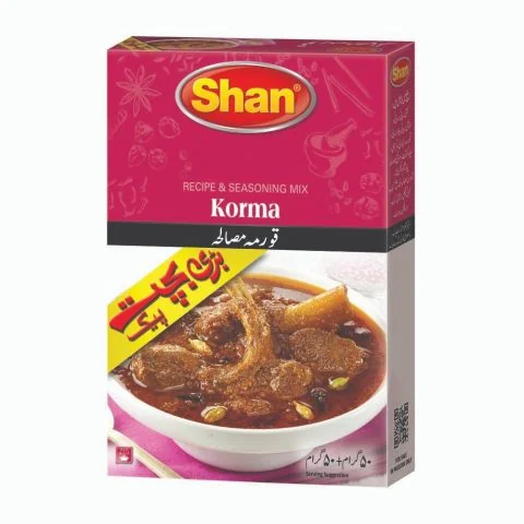 Shan Korma Recipe Masala Double Pack