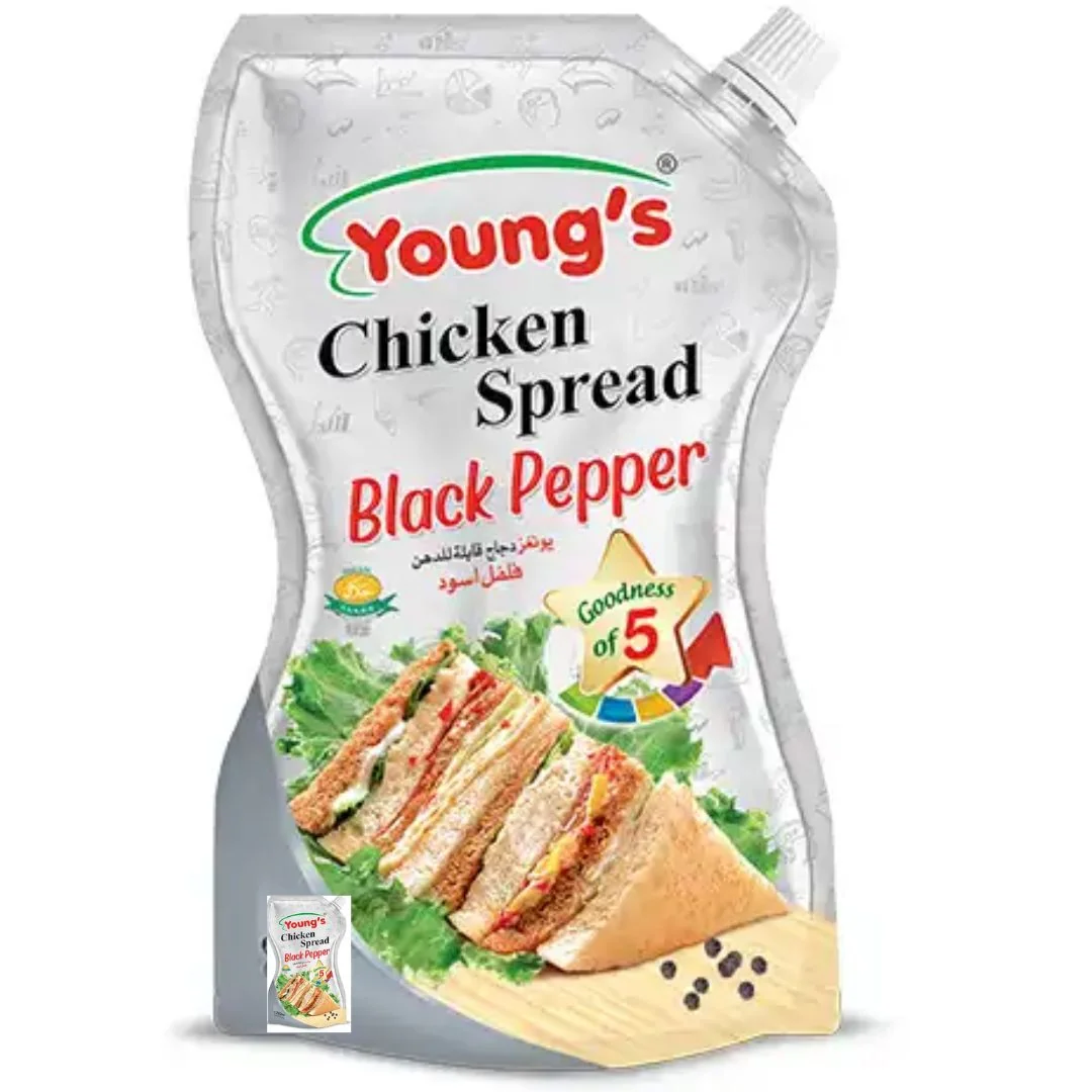 National Chicken Spread Black Peper 500gm