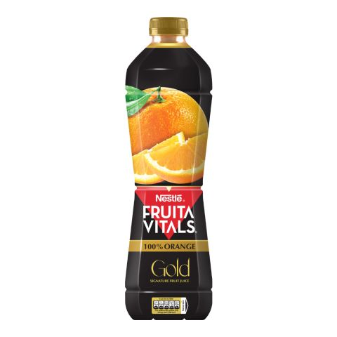 Nestle Fruita Vitals 100% Orange Juice, 1 Liter