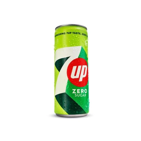 7up Zero Sugar Can (Local) 250ml