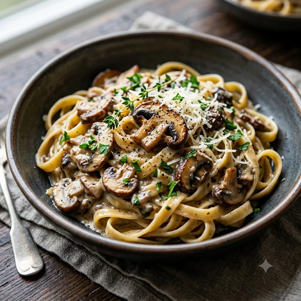 Mushroom Pasta