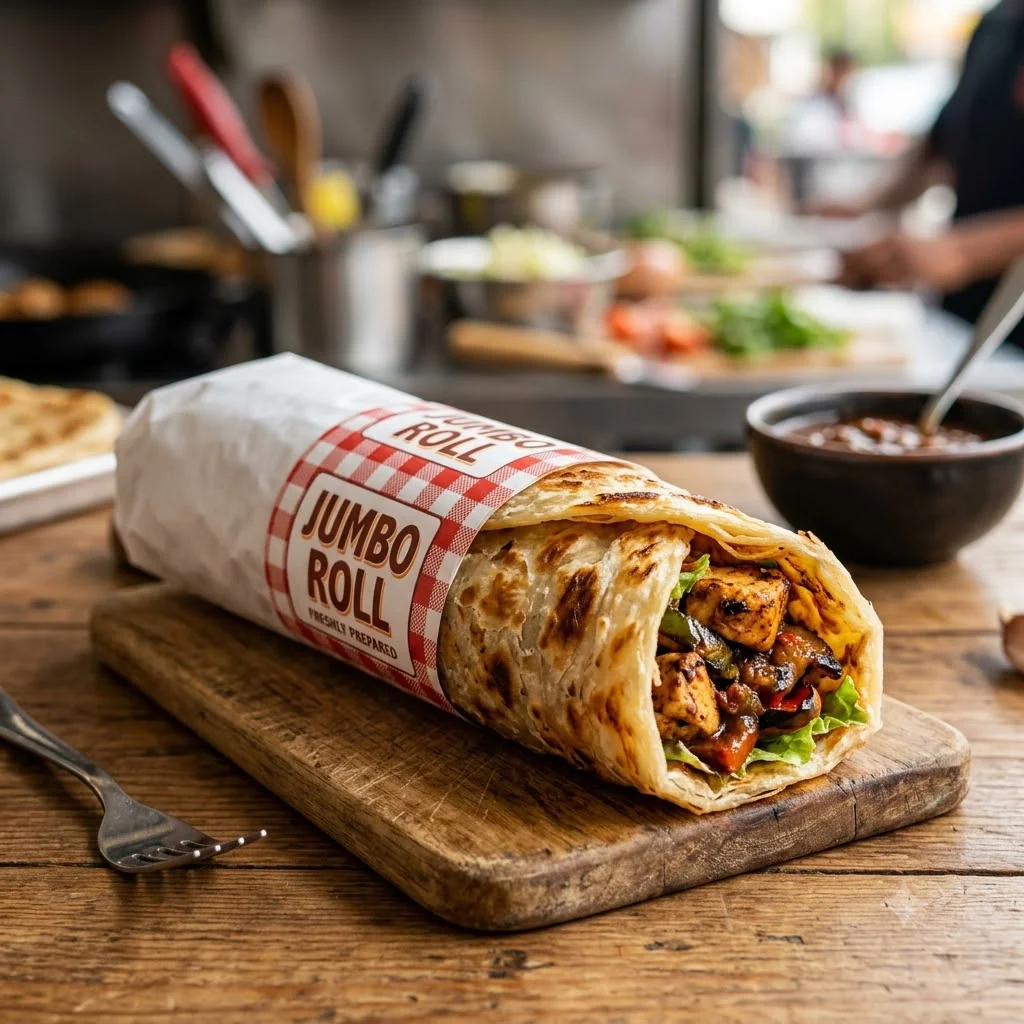 Jumbo Roll Paratha