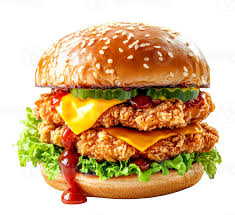 Chicken Burger With Cheese
