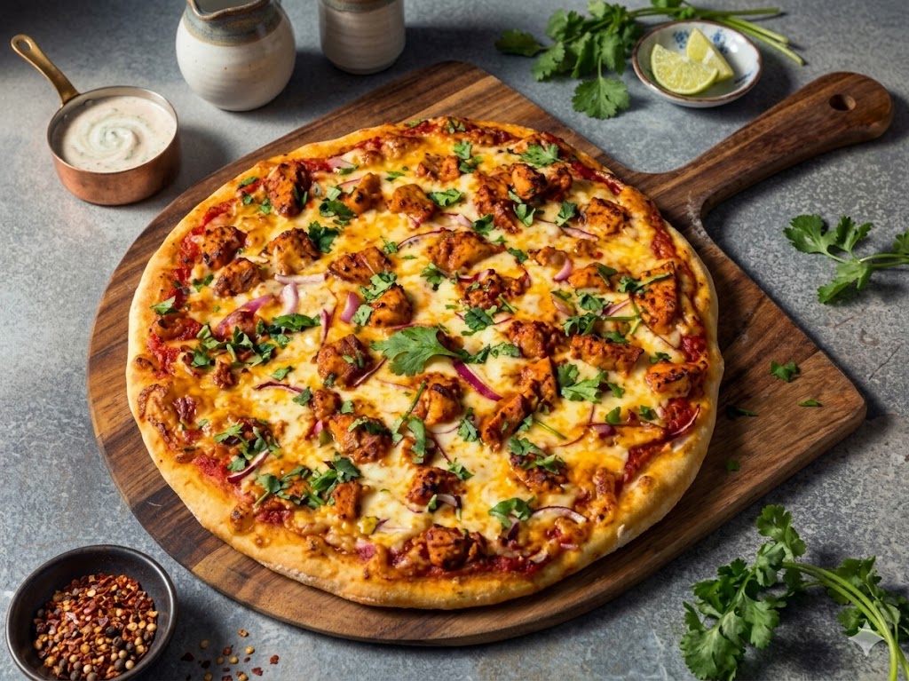 Chicken Tikka Pizza-(Small)